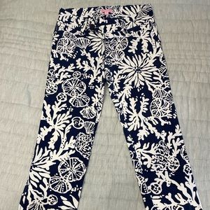 Lilly Pulitzer knit printed ankle pant